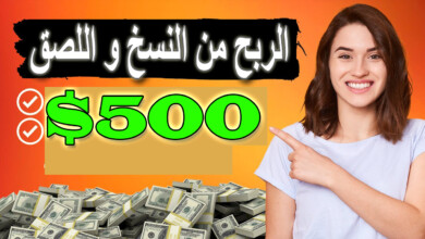 ربح 500 دولار في 30 دقيقة | النسخ و اللصق | الربح من الانترنت