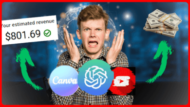 كورس الربح من إنشاء قناة يوتيوب قناة اجنبية بالذكاء الاصطناعي Chat gpt+Canva