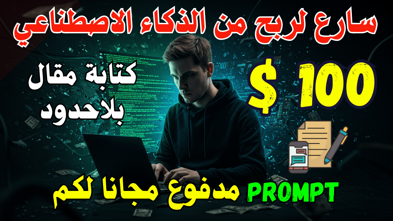 كتابة مقال بالذكاء الاصطناعي