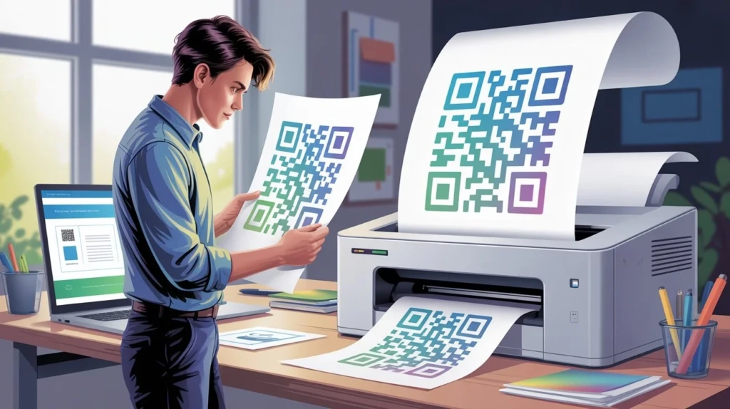 إنشاء موقع QR code generator