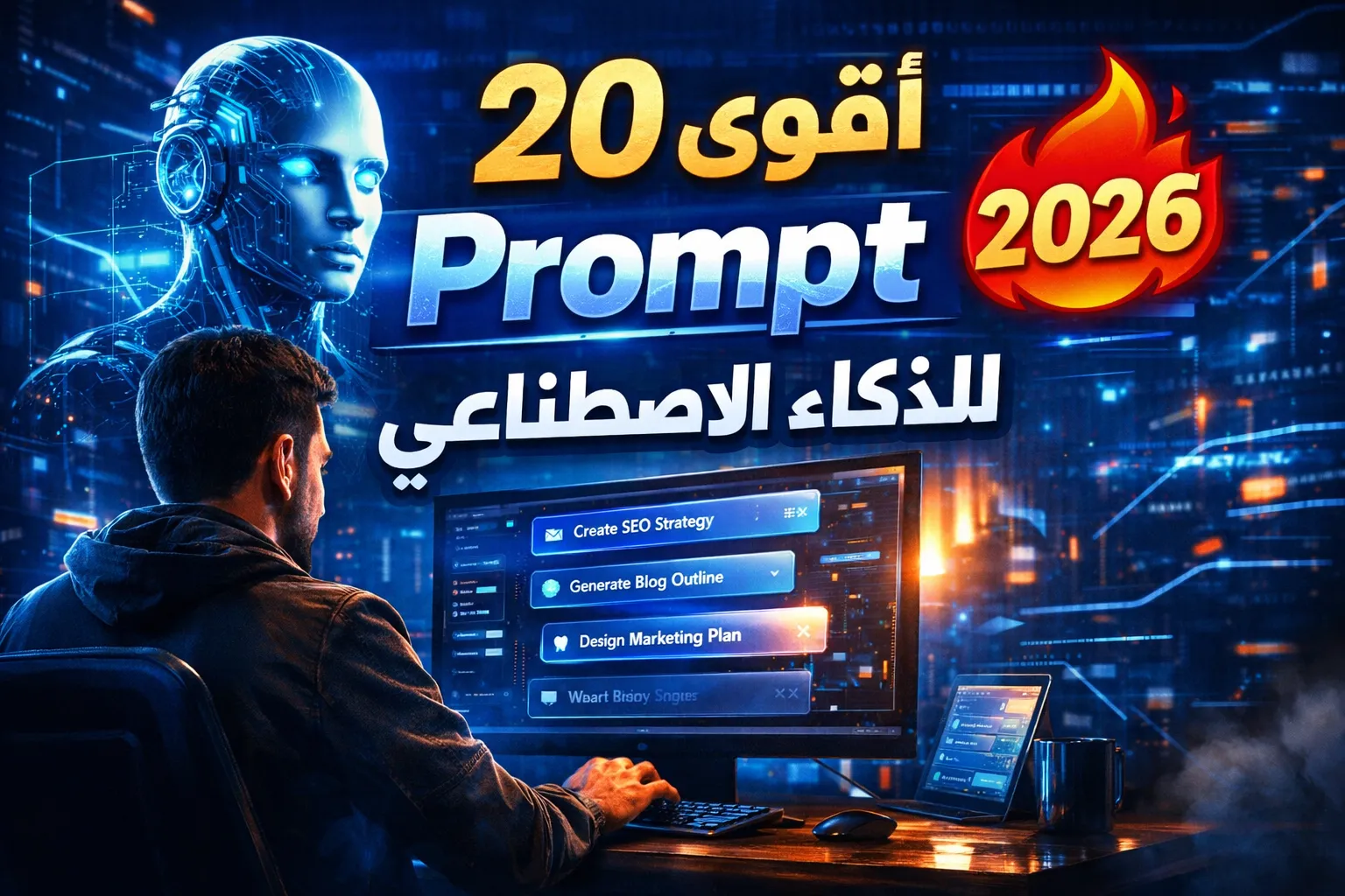 أقوى 20 Prompt للذكاء الاصطناعي