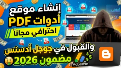 إنشاء موقع أدوات PDF