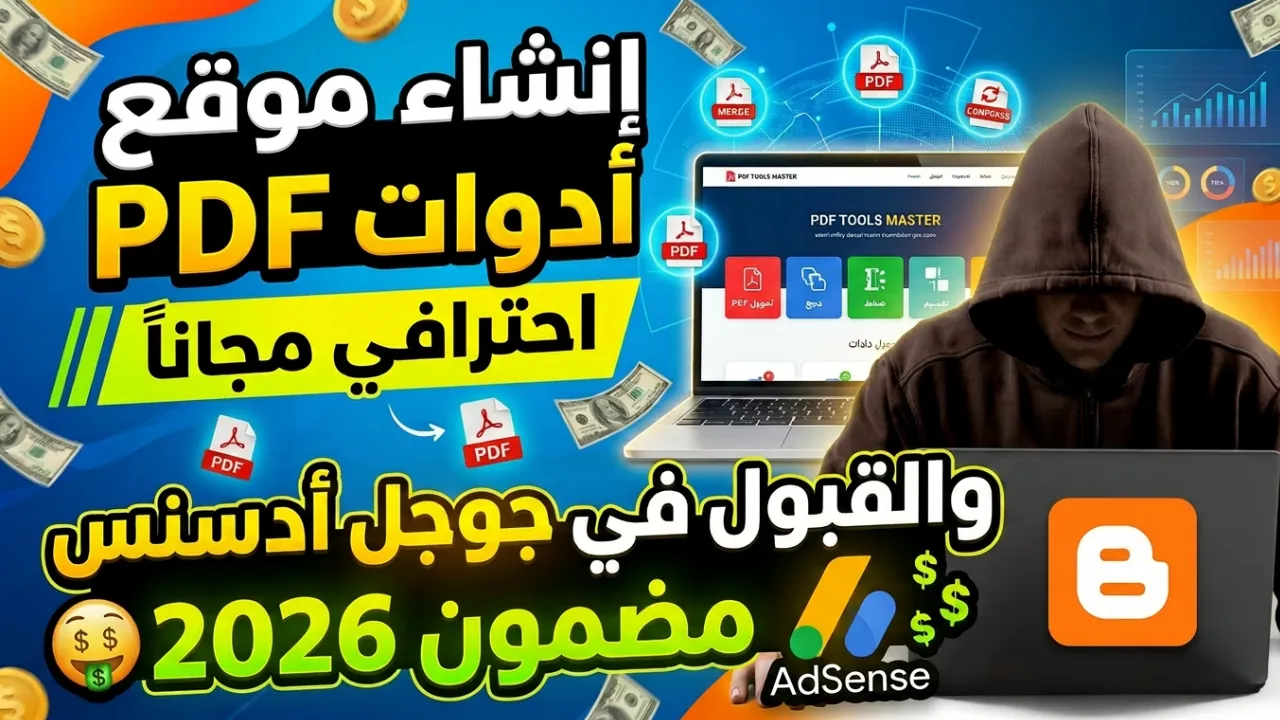إنشاء موقع أدوات PDF